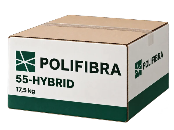 Caja de Polifibra 55-HYBRID de 17,5 kg